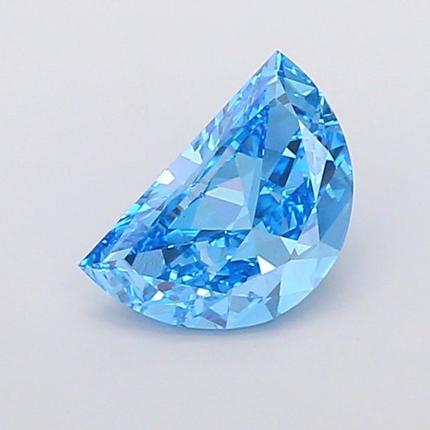 Half Moon Fancy Vivid Blue Lab-grown Diamond 2ct VS1 loose diamond
