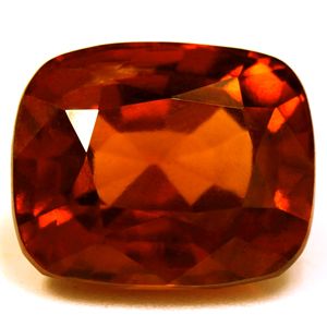 Cushion Orange Garnet 8.91ct loose gemstone