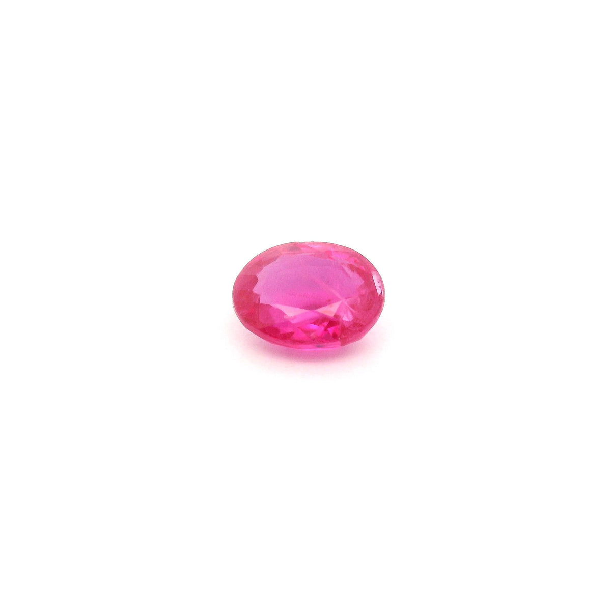 Oval Red Ruby 0.9ct loose gemstone