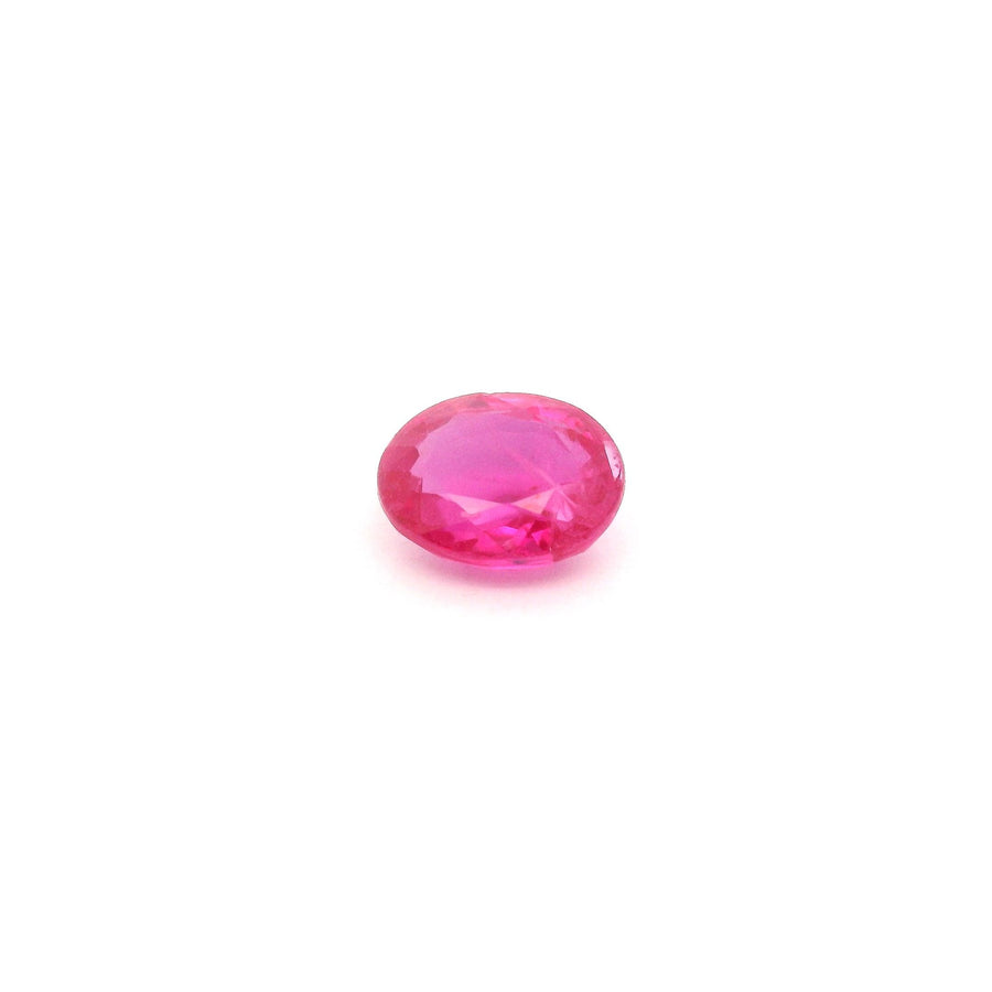 Oval Red Ruby 0.9ct loose gemstone