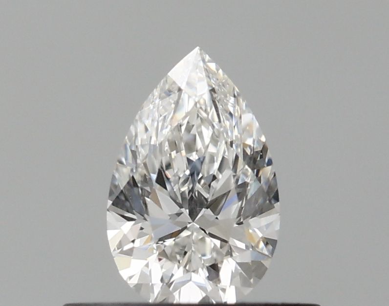 Pear Natural Diamond 0.32ct F VS2