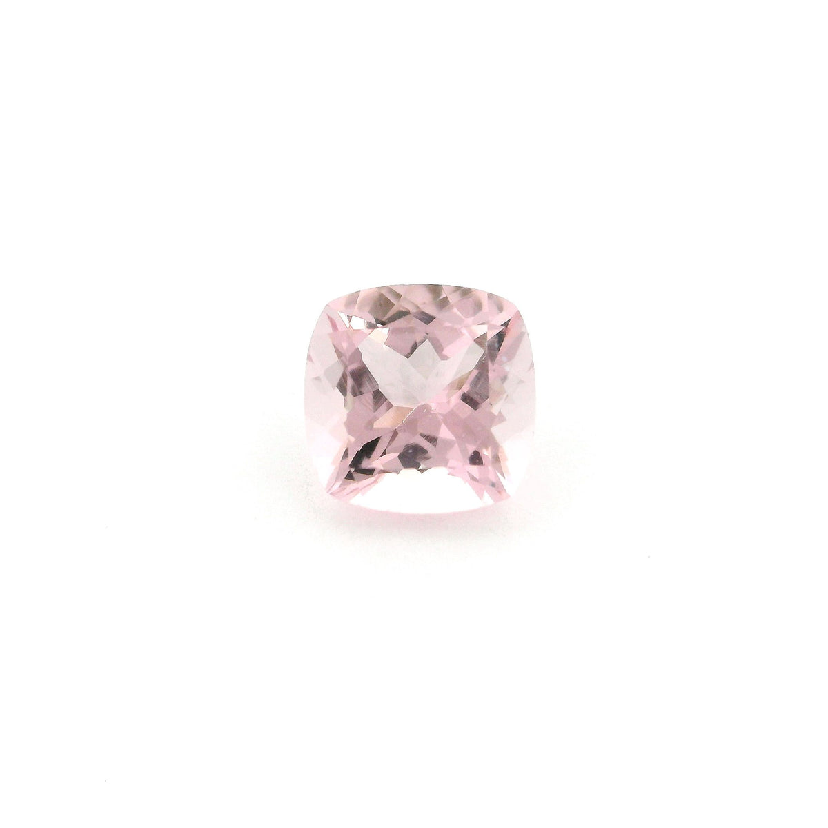 Cushion Pink Morganite 2.15ct loose gemstone