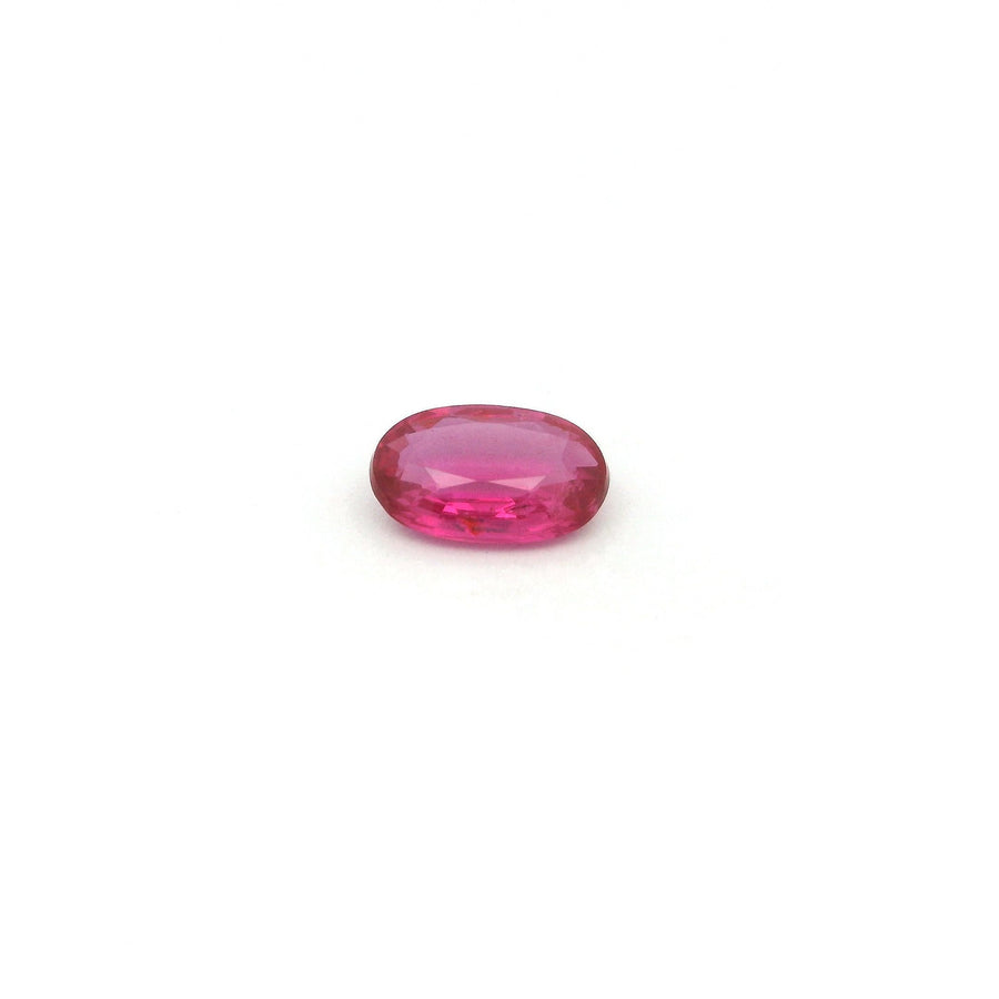 Oval Red Ruby 0.54ct loose gemstone