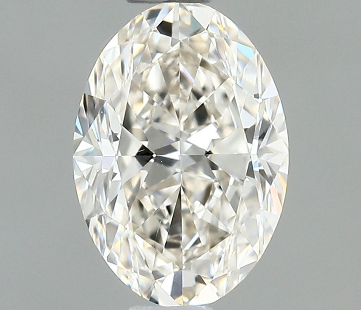 Oval Natural Diamond 0.58ct H VS1