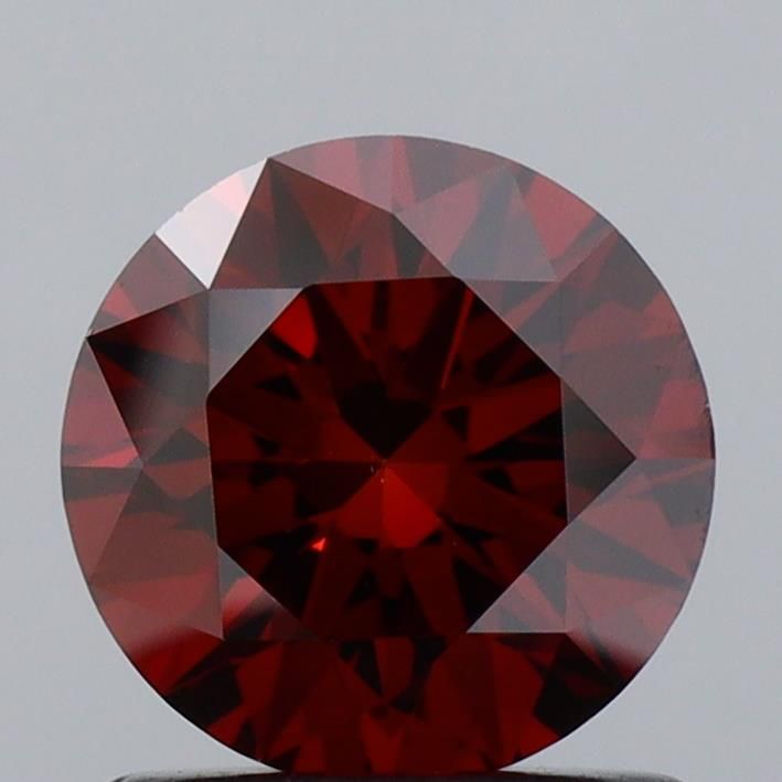 Round Fancy Deep Orange Lab-grown Diamond 0.99ct VS1 loose diamond