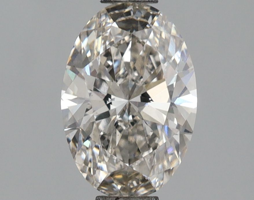 Oval Fancy Light Gray Lab-grown Diamond 1.06ct SI1 loose diamond