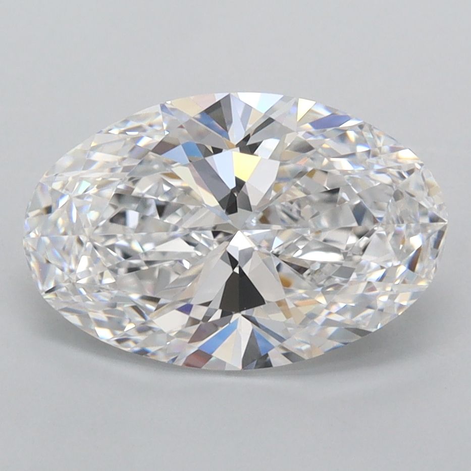 Oval Lab-Grown Diamond 2.43ct D FL