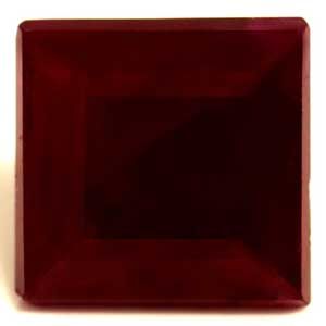 Square Red Ruby 2.37ct loose gemstone