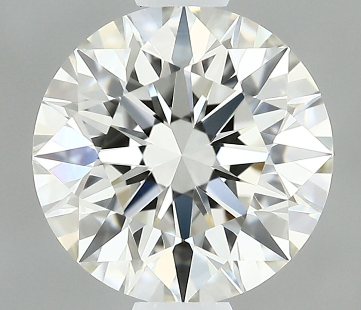 Round Natural Diamond 0.91ct H IF