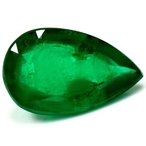 Pear Green Emerald 2.79ct loose gemstone