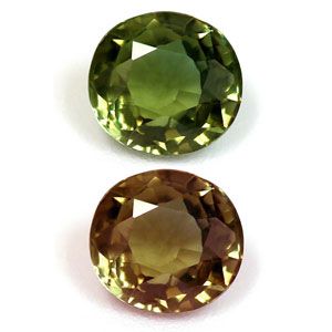Oval Green Alexandrite 0.58ct loose gemstone