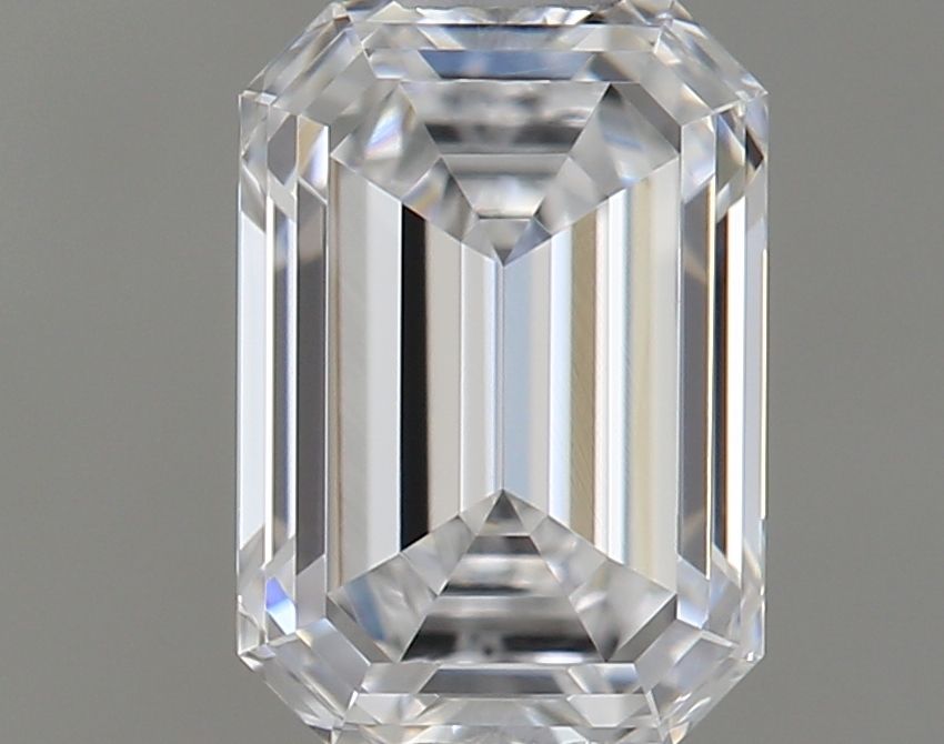 Emerald Natural Diamond 0.52ct D VVS1
