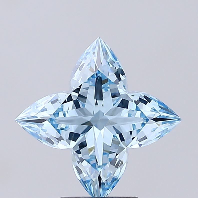 Other Fancy Vivid Blue Lab-grown Diamond 3.75ct VS1 loose diamond