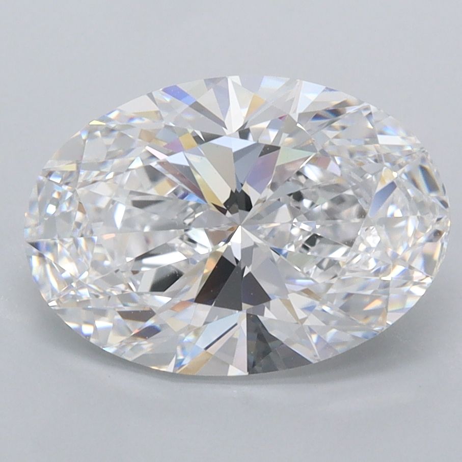 Oval Lab-Grown Diamond 2.82ct D FL
