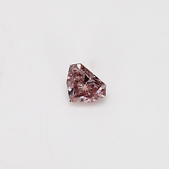 Shield Fancy Intense Pink Natural Diamond 0.07ct loose diamond