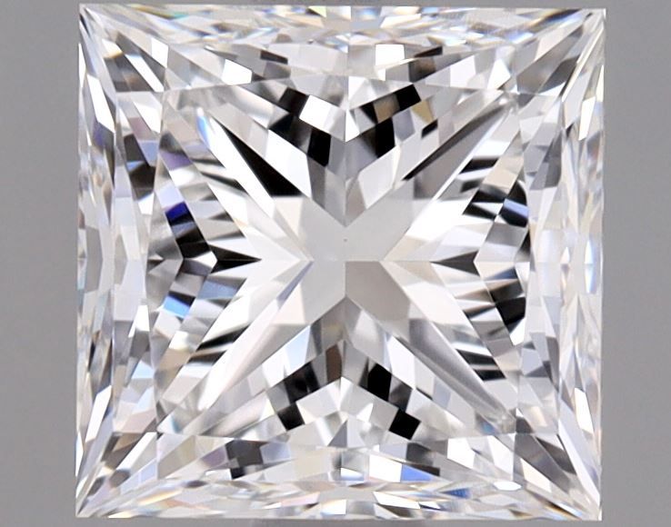 Princess Natural Diamond 1.20ct D VVS2