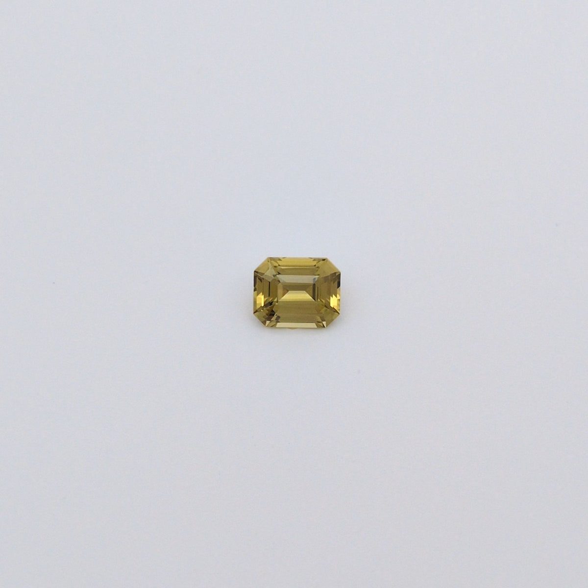 Octagonal Green Chrysoberyl 1.21ct loose gemstone