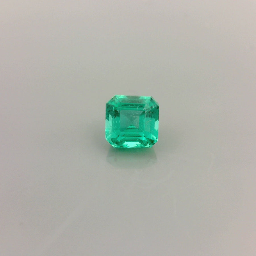 Octagonal Green Emerald 0.78ct loose gemstone