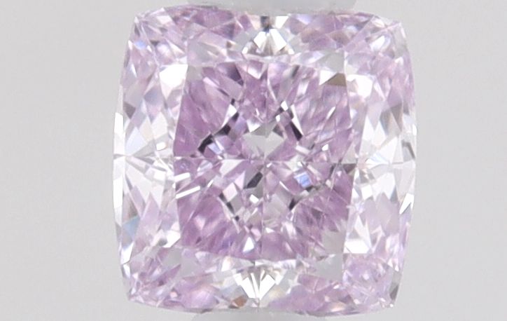 Cushion Fancy Purple Pink Natural Diamond 0.14ct loose diamond