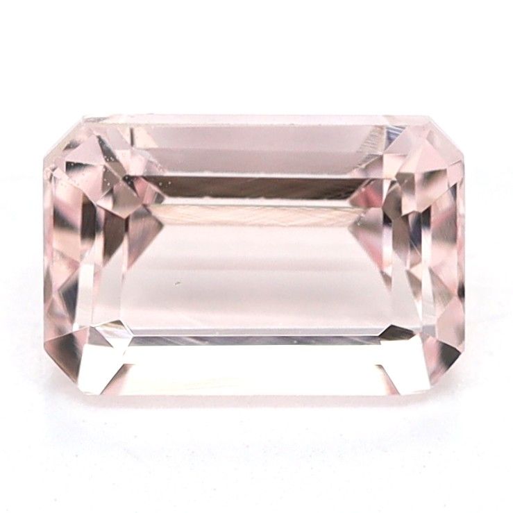 Emerald Pink Morganite 0.71ct loose gemstone