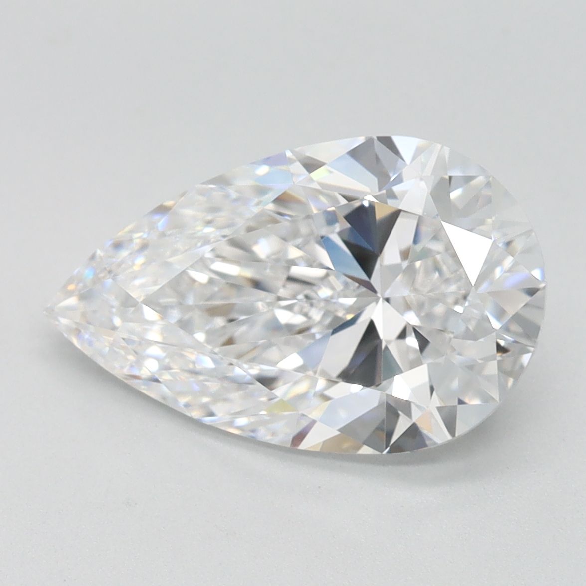 Pear Lab-Grown Diamond 2.52ct D FL