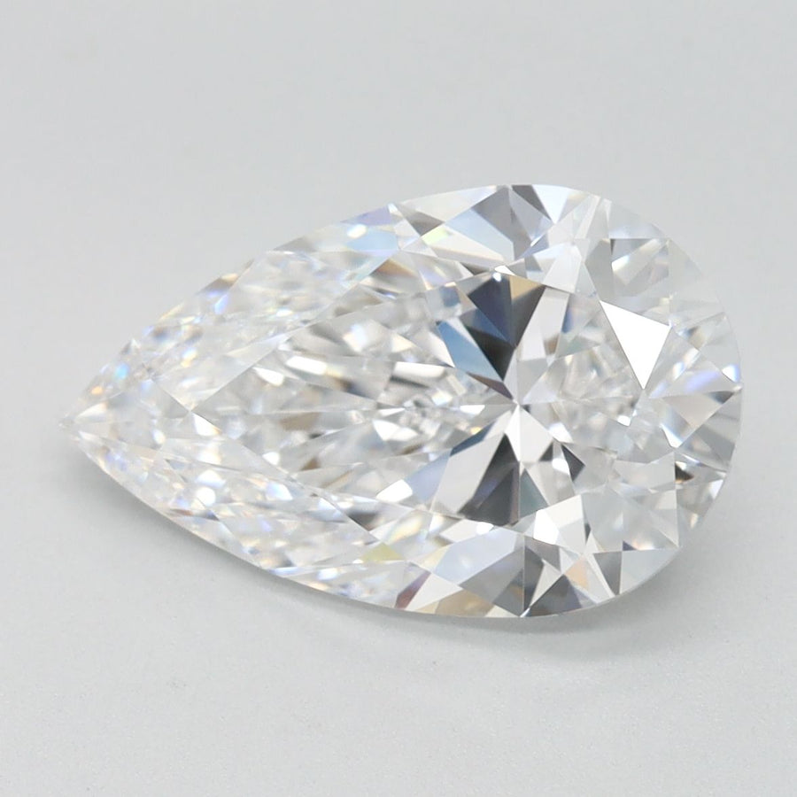Pear Lab-Grown Diamond 2.52ct D FL