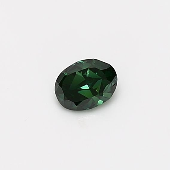 Oval Fancy Deep Green Natural Diamond 0.19ct VS2 loose diamond