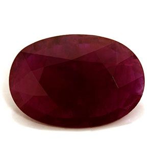 Oval Red Ruby 5.32ct loose gemstone