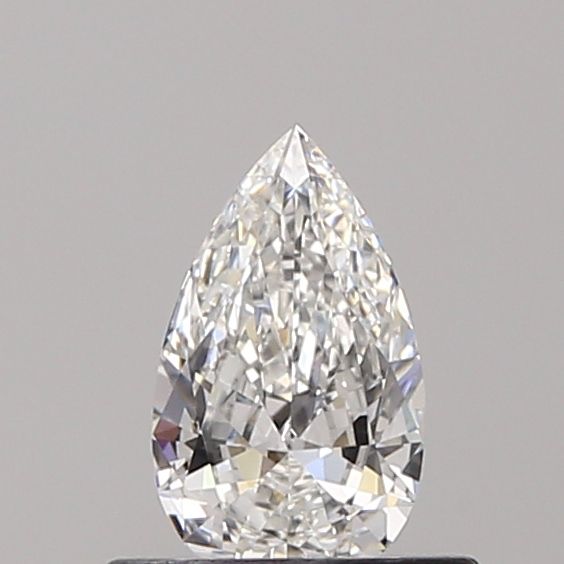 Pear Natural Diamond 0.45ct F VVS1