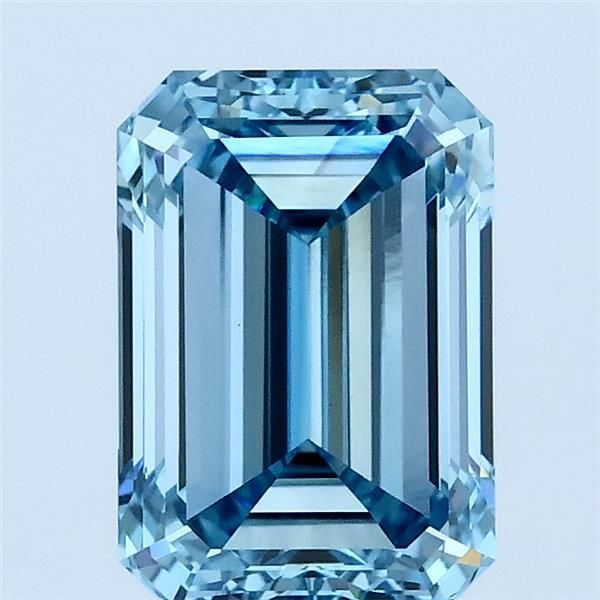 Emerald Fancy Vivid Blue Lab-grown Diamond 2.01ct VVS2 loose diamond