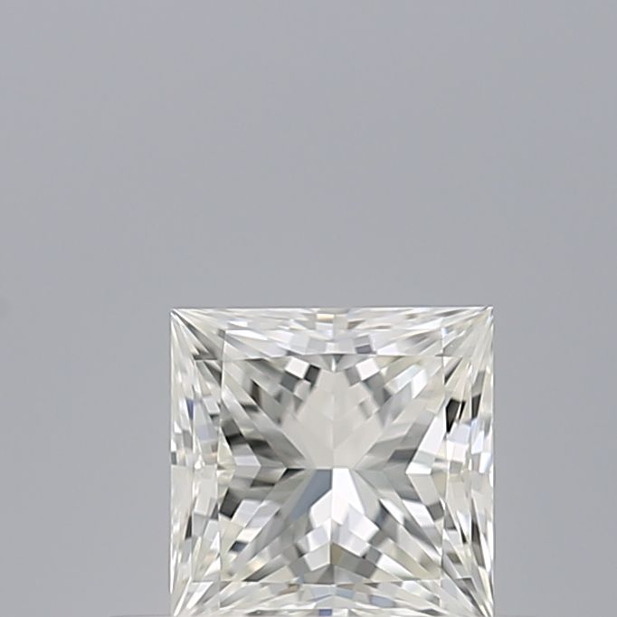 Princess Natural Diamond 0.41ct H IF
