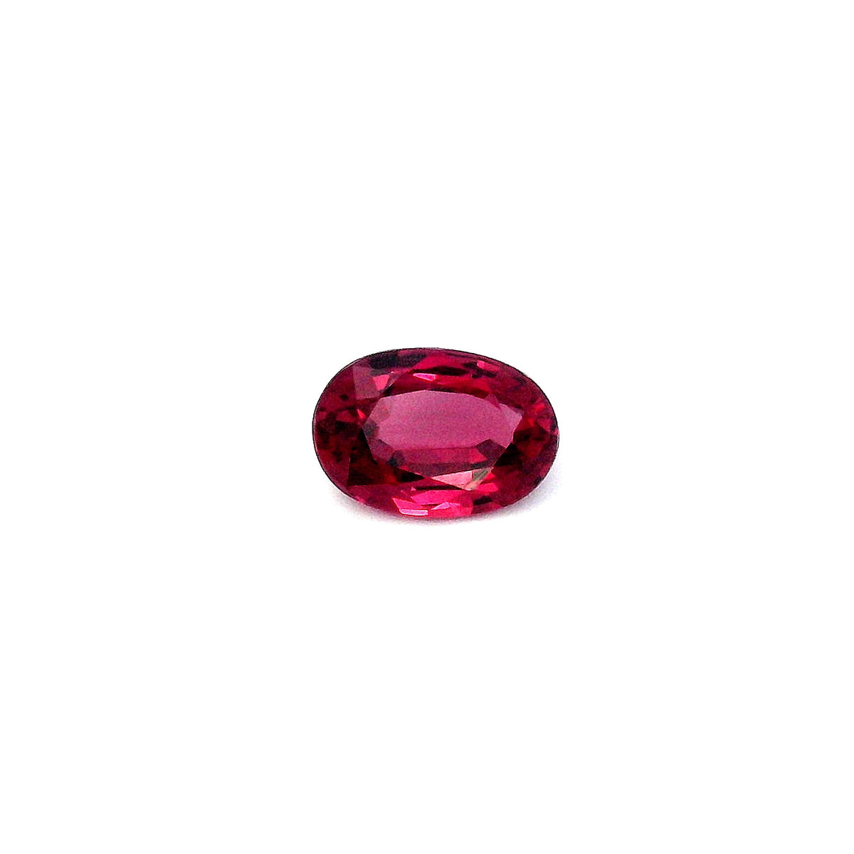 Oval Red Ruby 0.8ct loose gemstone