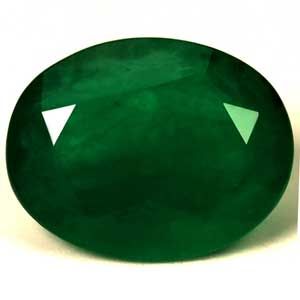 Oval Green Emerald 4.36ct loose gemstone