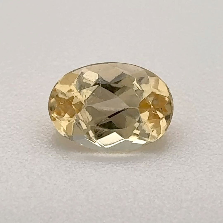 Oval Yellow Topaz 0.78ct loose gemstone