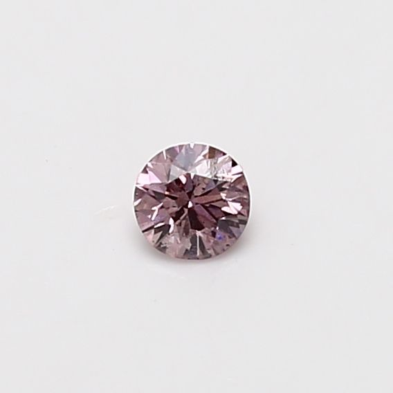 Round Fancy Pink Natural Diamond 0.14ct VS2 loose diamond