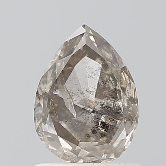 Pear Salt And Pepper Natural Diamond 0.77ct VVS2 loose diamond