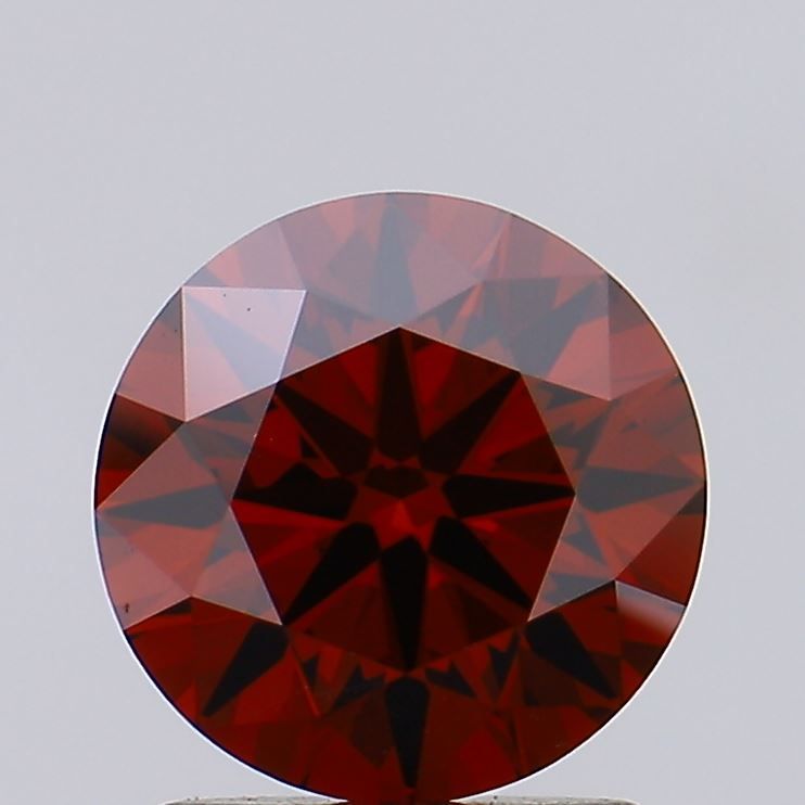 Round Fancy Deep Orange Lab-grown Diamond 1.24ct VVS2 loose diamond
