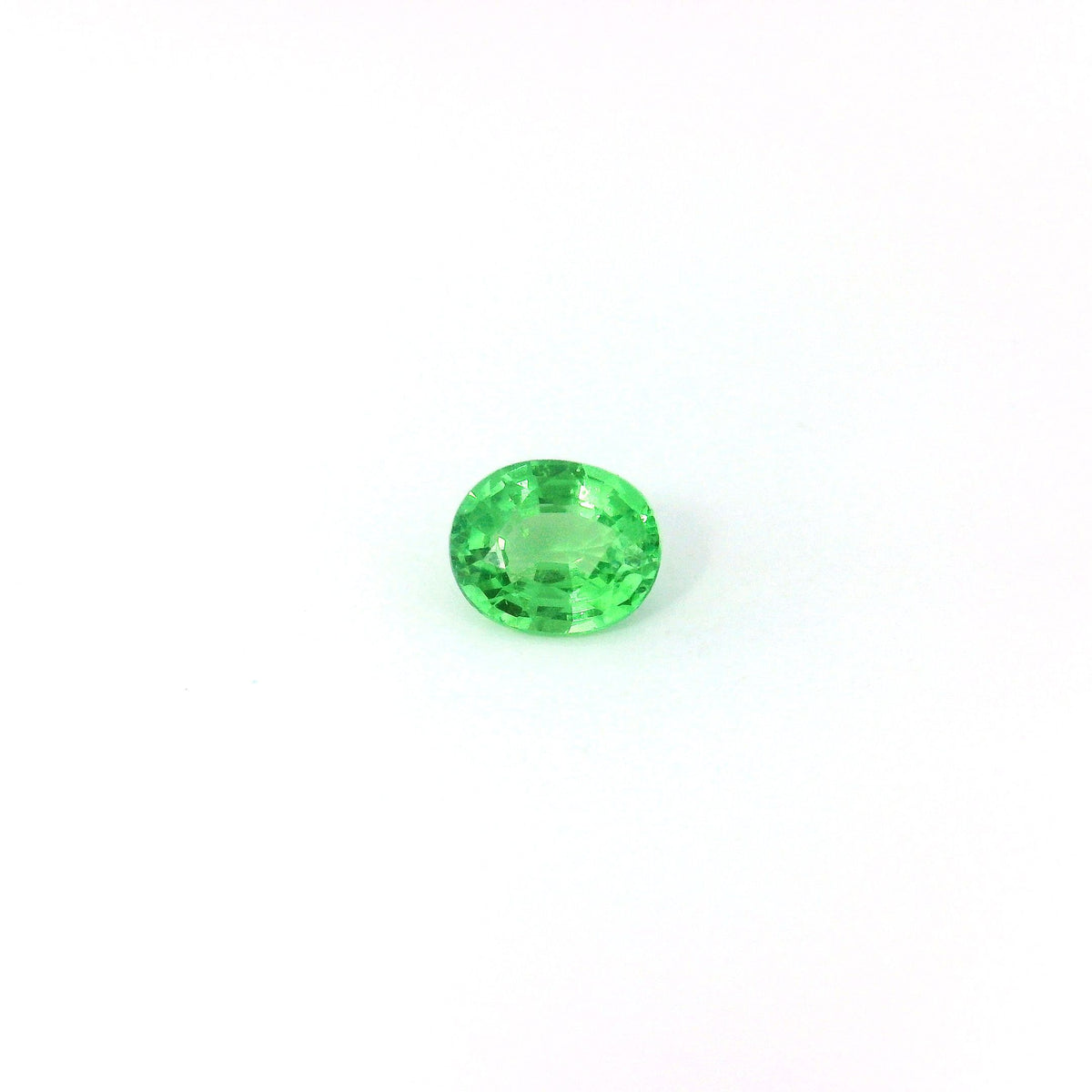 Oval Green Garnet 0.42ct loose gemstone