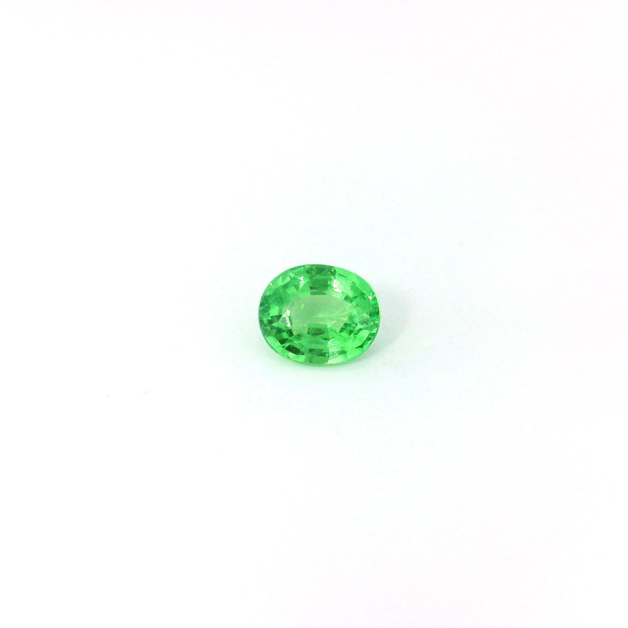 Oval Green Garnet 0.42ct loose gemstone