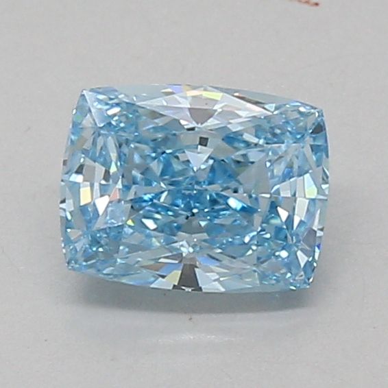 Cushion Fancy Vivid Blue Lab-grown Diamond 1.09ct VS1 loose diamond