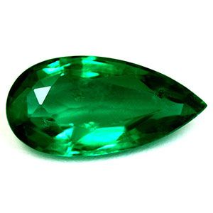 Pear Green Emerald 1.96ct loose gemstone