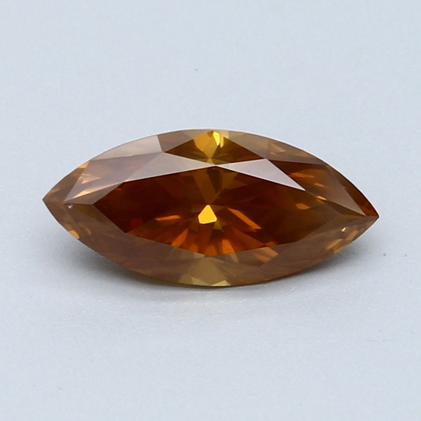 Marquise Brown Orange Natural Diamond 1.36ct loose diamond