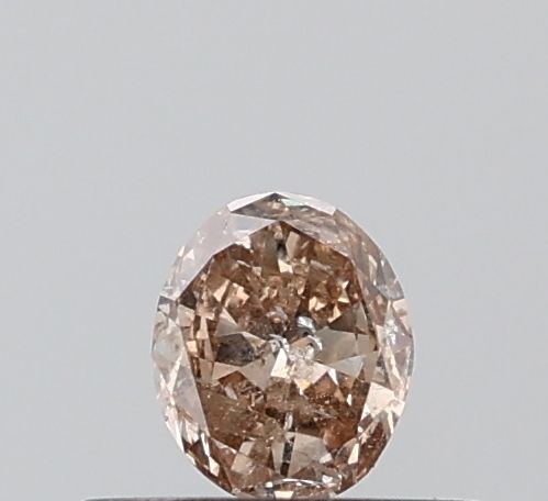 Oval Fancy Light Brown Natural Diamond 0.24ct I2 loose diamond