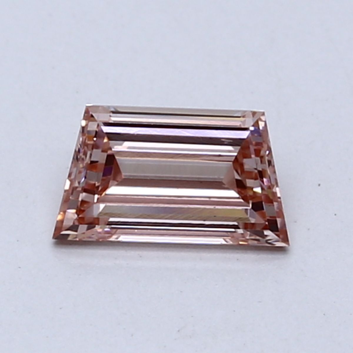 Trapezoid Fancy Intense Pink Lab-grown Diamond 0.65ct VS2 loose diamond