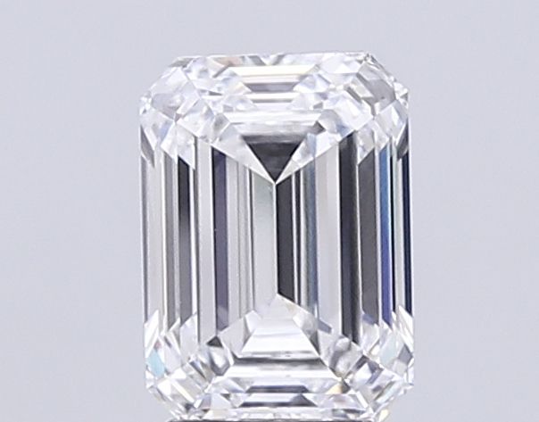 Emerald Lab-Grown Diamond 3.77ct D VVS1