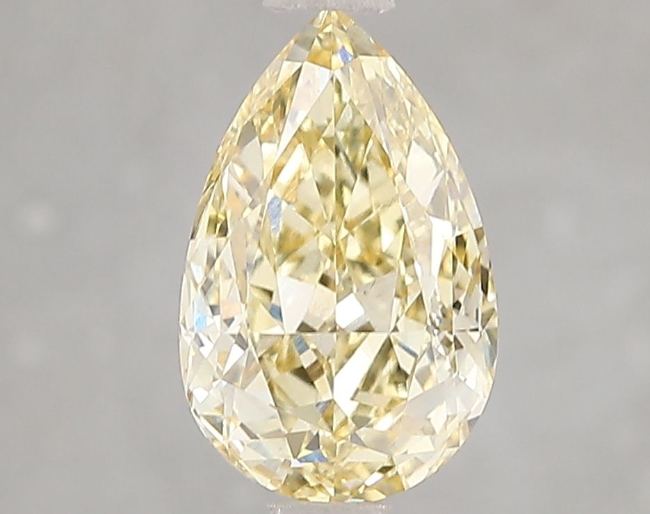 Pear Fancy Intense Yellow Lab-grown Diamond 2ct VS1 loose diamond