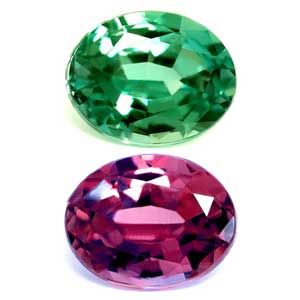 Oval Green Alexandrite 0.23ct loose gemstone