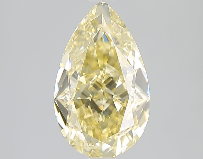 Pear Fancy Light Brownish Yellow Natural Diamond 2.14ct VS1 loose diamond