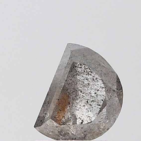 Half Moon Salt And Pepper Natural Diamond 0.78ct VVS2 loose diamond