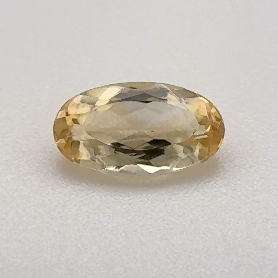 Oval Yellow Topaz 0.75ct loose gemstone